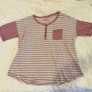 WOMENS CARHARTT HENLEY TOP